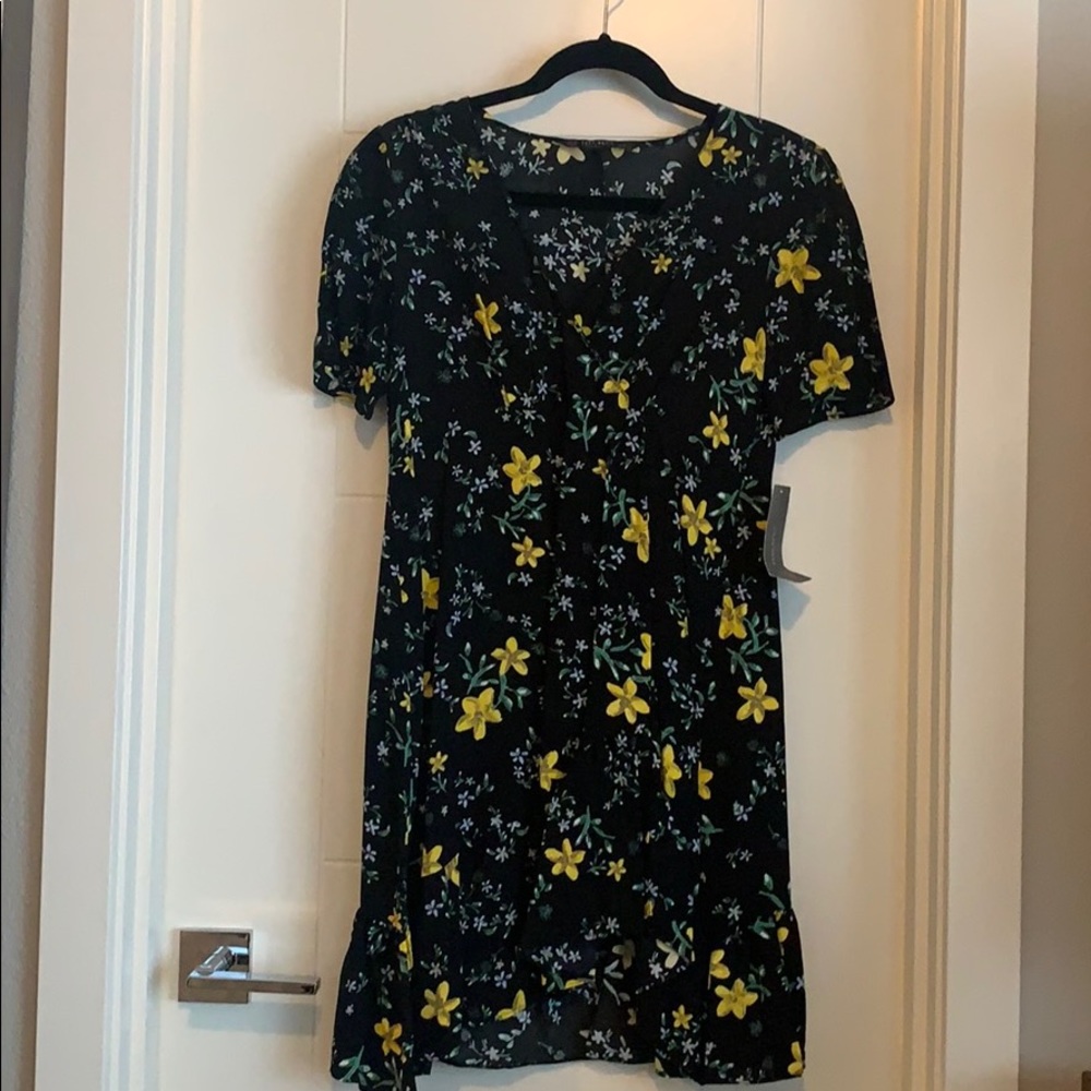 Zara floral dress